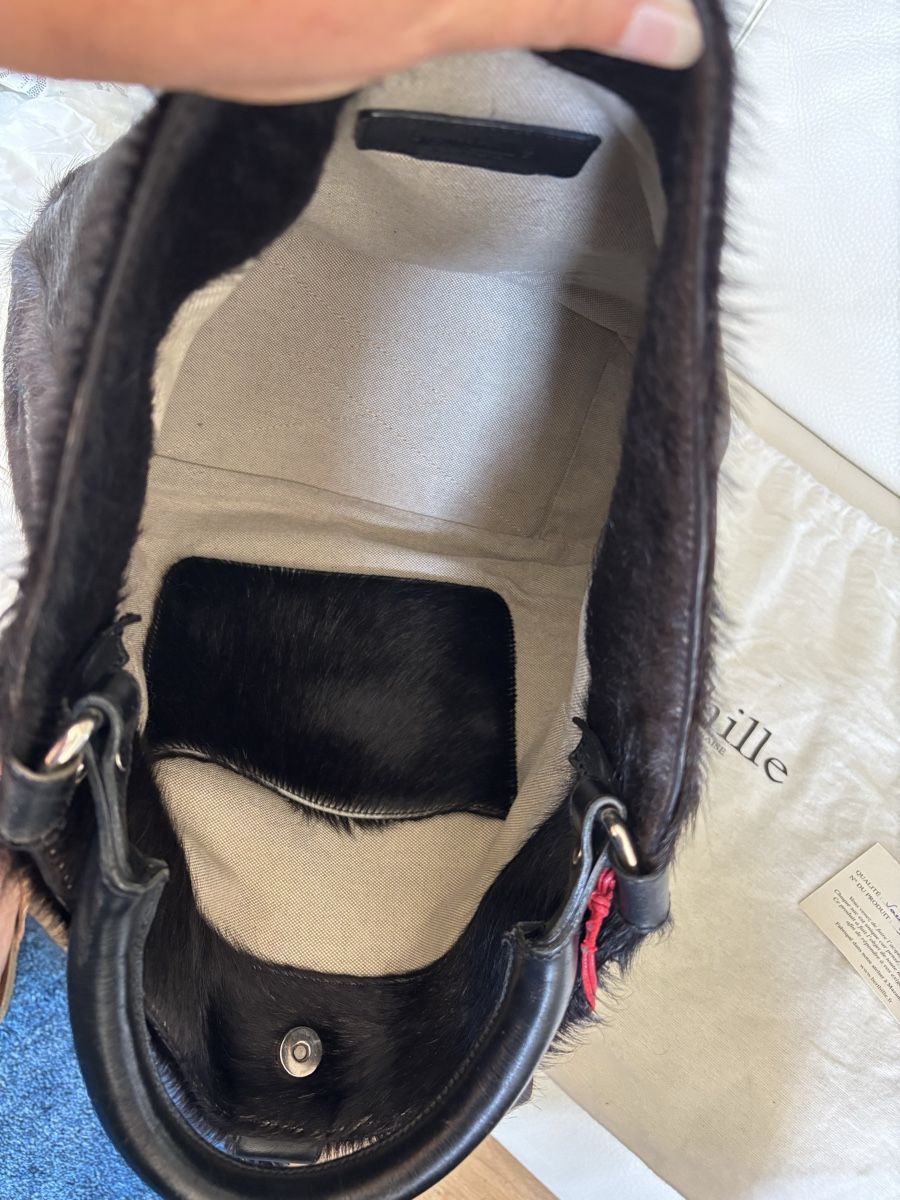 Borse da donna: BERTHILLE - Magnifique Sac Hermine Noir – Nuovo (secondo la descrizione) da Chardonne venduto da teenyweeny 3