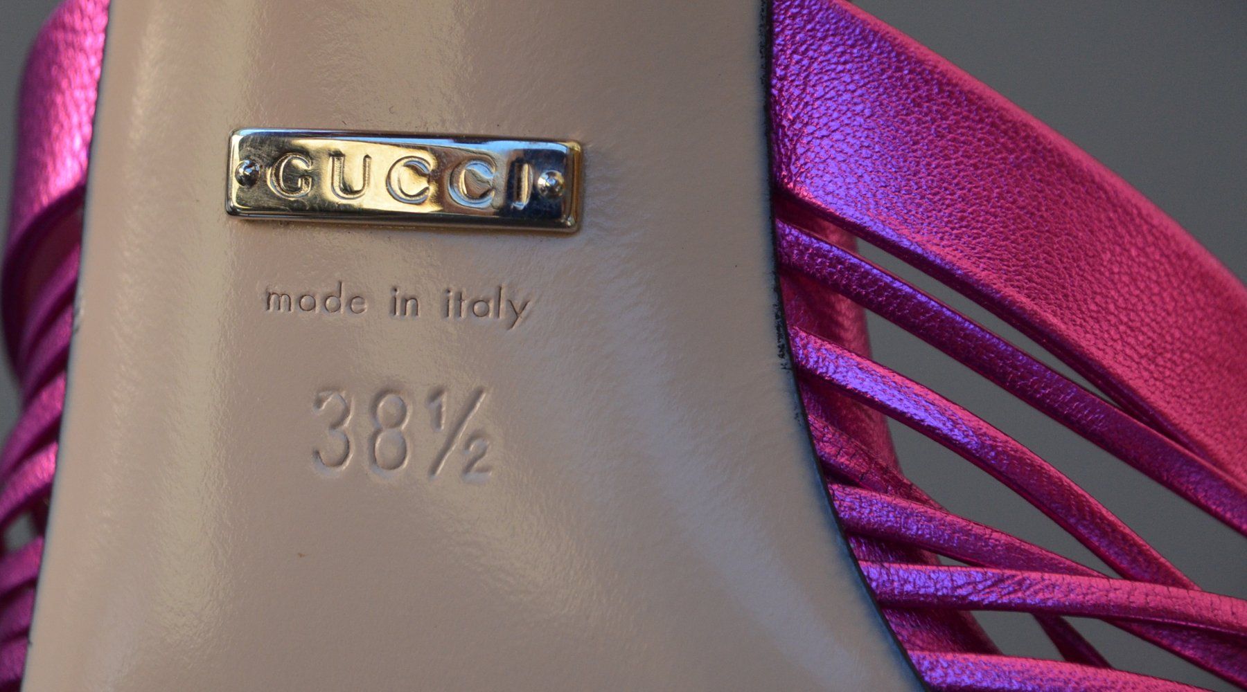Casadei Scarpe da donna: Gucci  Sandalen / sandales . 38,5 – Usato da Collonges venduto da arashee 9