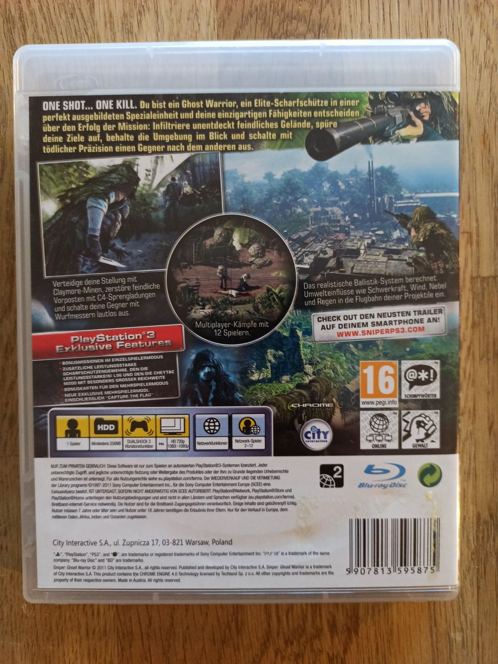 Spiele: Sniper Ghost Warrior PS3 – Gebraucht aus Oberweningen von mar_87mx 1