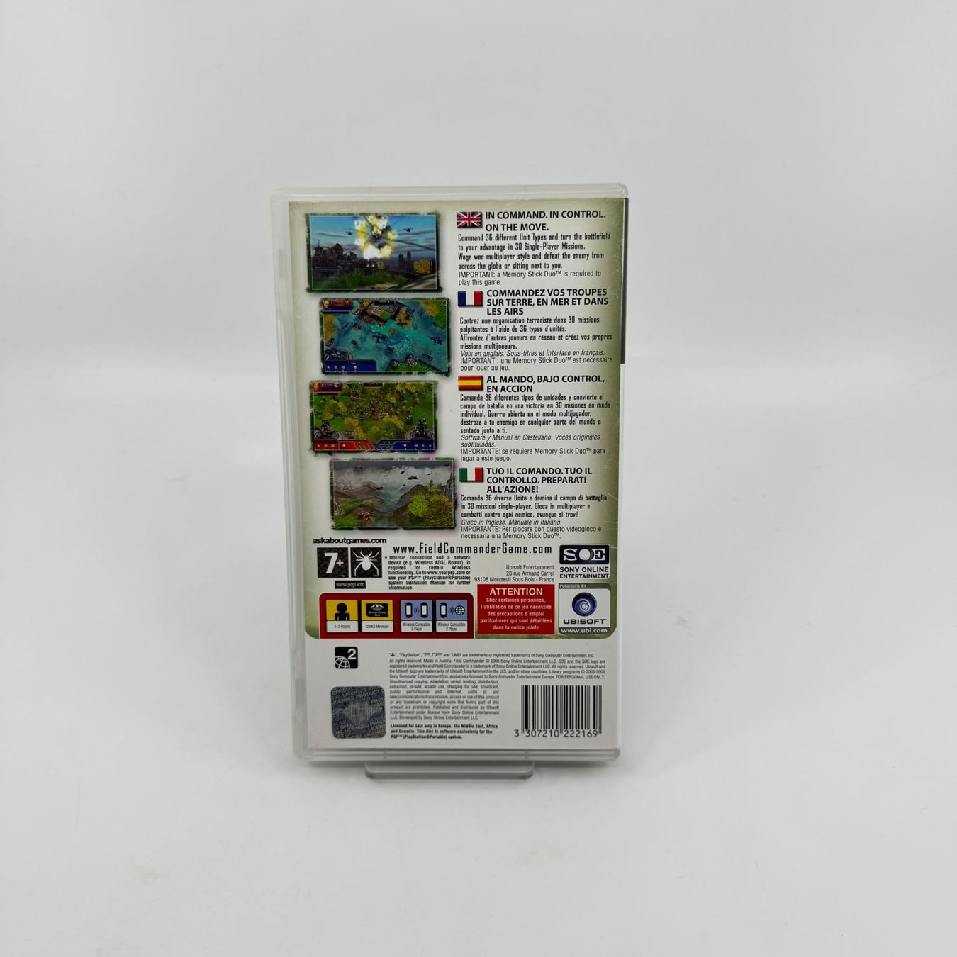 Spiele: Field Commander (PSP) – Gebraucht aus Herisau von Seyashop1 2