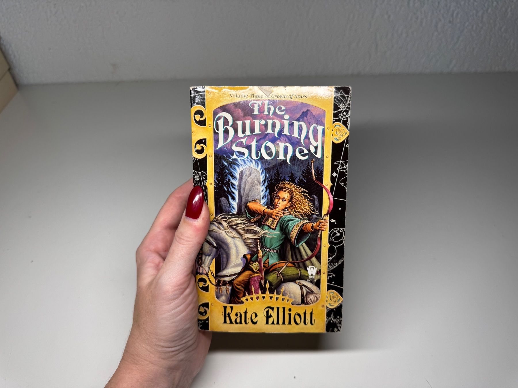 Libri: NOVEL: Kate Elliot, The Burning Stone – Usato da Grosswangen venduto da English_books
