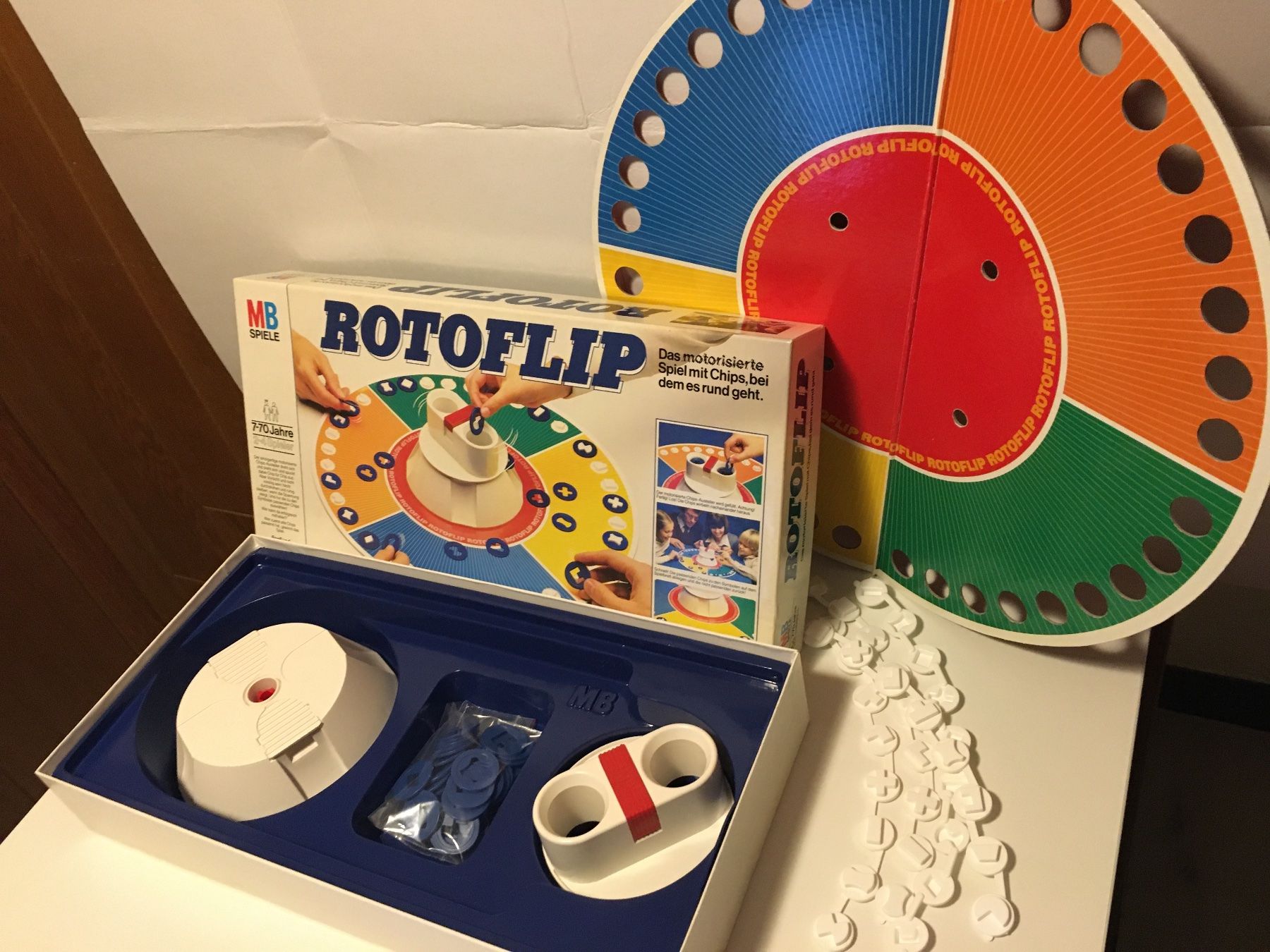 Giochi: ROTOFLIP - MB Spiele - 1981 – Usato da Andwil SG venduto da Rainboli 4