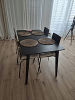 Esstisch 140x70cm mit 4 Stühlen