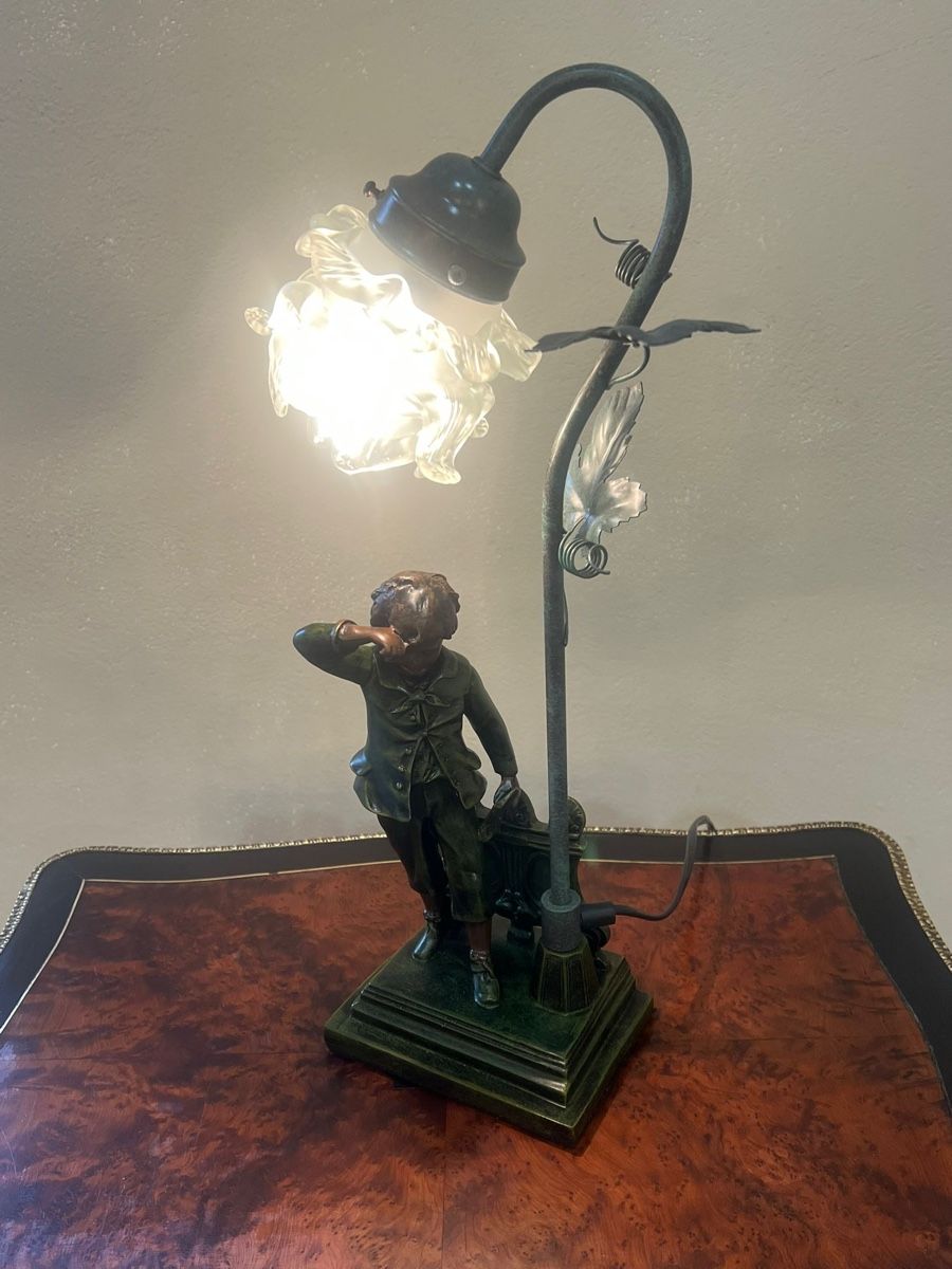 Lampade: Jugendstil Tischlampe  – Usato da Wädenswil venduto da Vollwertig 5