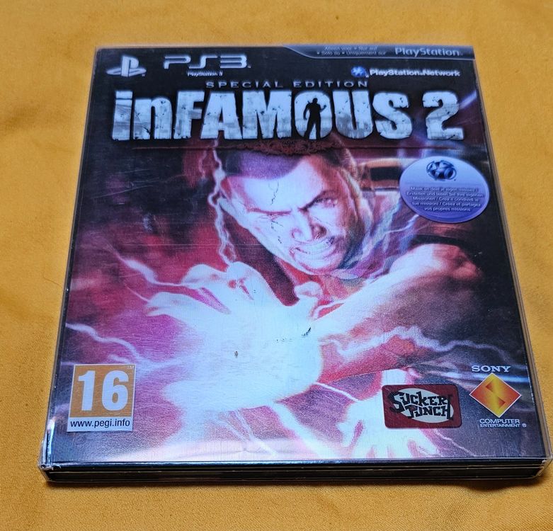 RAR PS3 Spiel - inFAMOUS 2 SPECIAL EDITION (Gebraucht) in La Garde für ...