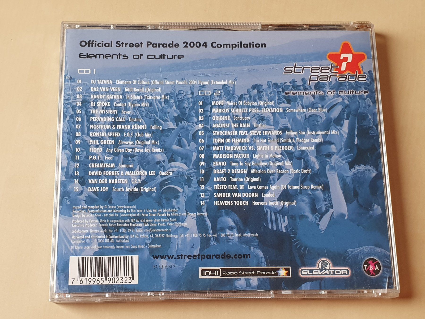 CD: Street Parade 2004 – Usato da Stansstad venduto da collectorsshop 1