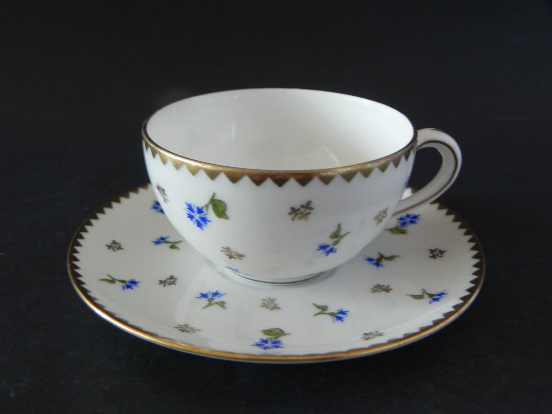 Tazze: 2 Espressosets mit Streublumen Dekor handbemalt - Langenthal – Nuovo (secondo la descrizione) da Zürich venduto da LodgE-21 2
