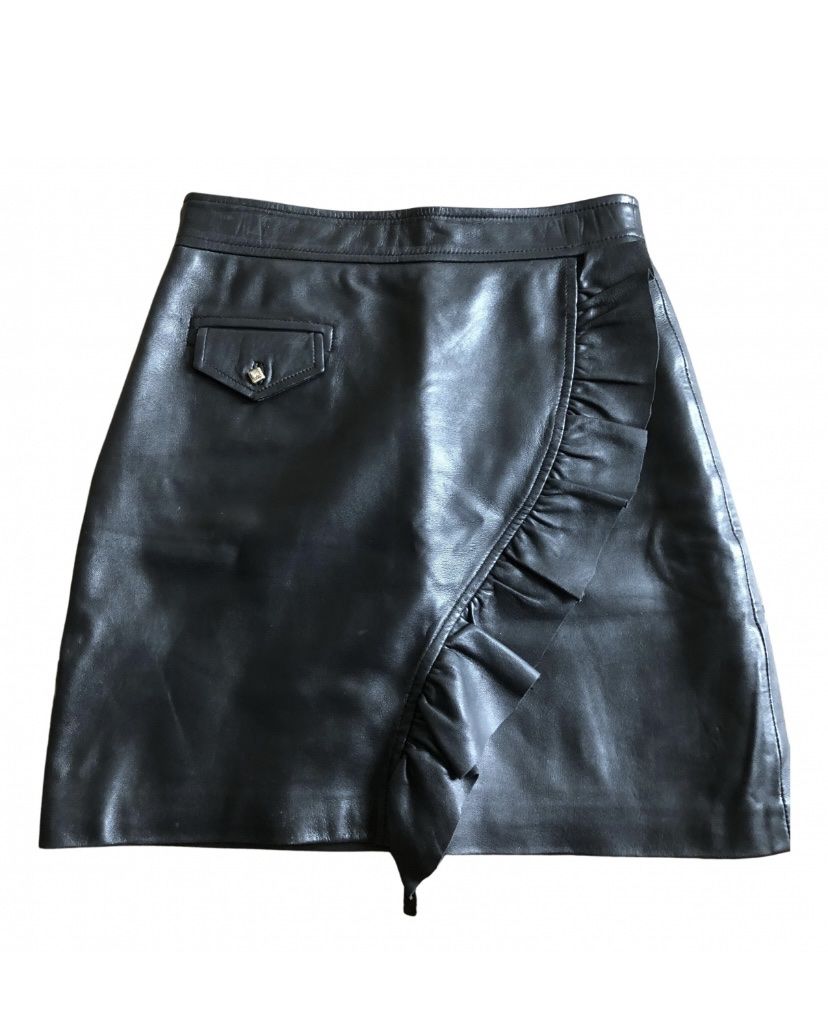 Sandro Jupes: Jupe en cuir Sandro taille 1 – D'occasion à Lausanne par Meganelausanne