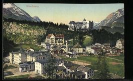 AK Sils-Maria, Blick auf den Ort