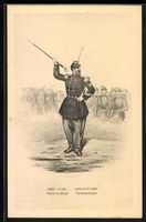 Schweizer Armee, Tambourmajor, Uniform