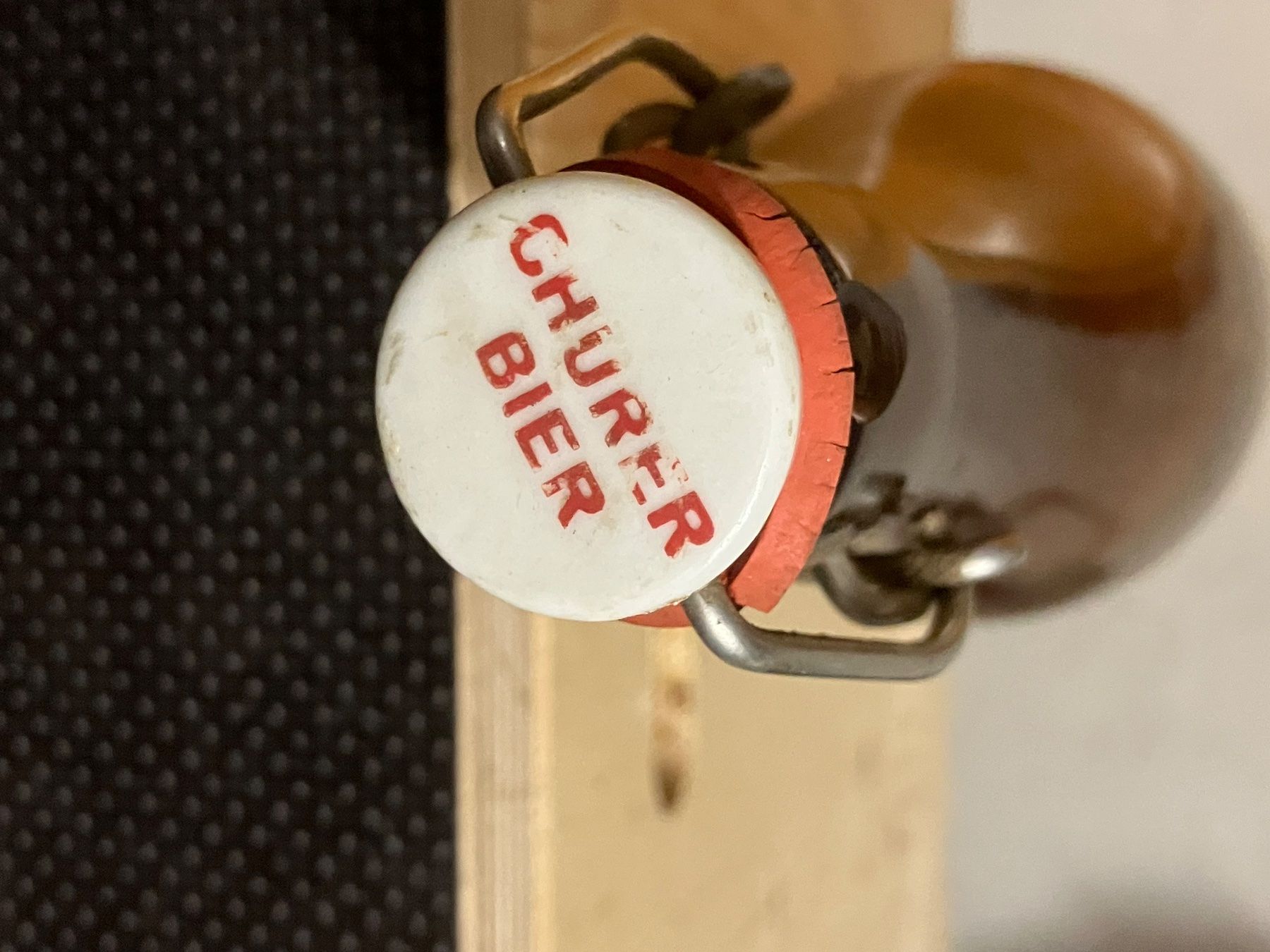 Bicchieri, Caraffe & Bottiglie: Original Glasflasche Churer Bier – Usato da Cunter venduto da Bicasi58 2