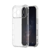 Coque transparente antichoc en TPU pour iPhone 17 Pro Max