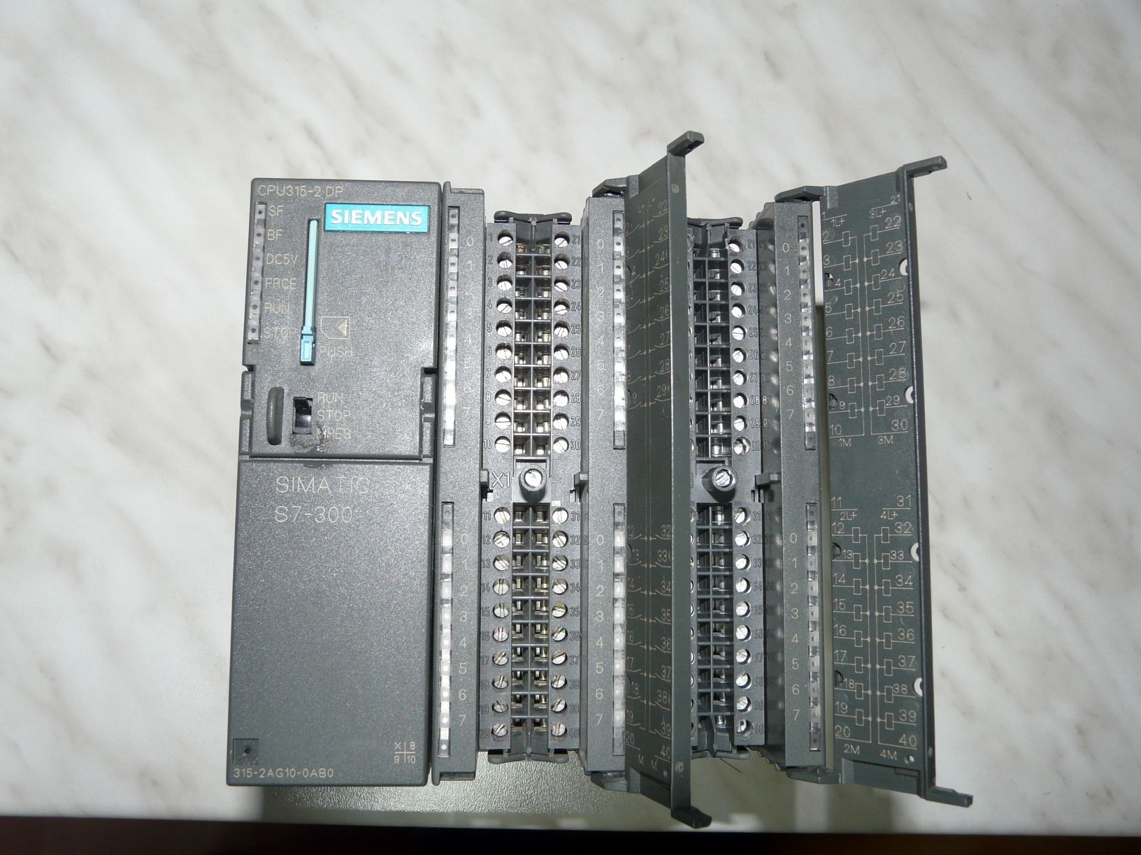 Siemens Componenti elettronici: Siemens CPU 315-2DP Digit Output 32x24V Digit Input 32x24VDC – Usato da Holziken venduto da bau_6g8t 1
