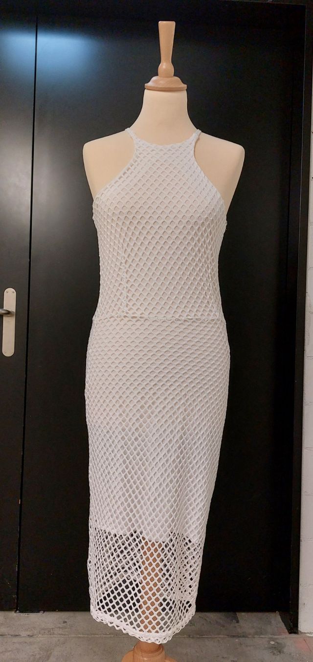 Vestiti: BOBI Los Angeles Bodycon Netz Kleid Stretch Grösse S – Nuovo (secondo la descrizione) da Zürich venduto da 300SLR