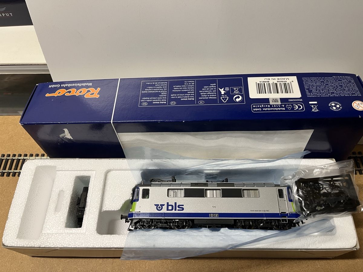 Roco Modellini di ferrovie: Roco 62691 BLS Re 420 504-3 DC – Nuovo (secondo la descrizione) da Lengnau BE venduto da savane84 3
