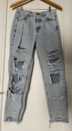 Jeans déchirés