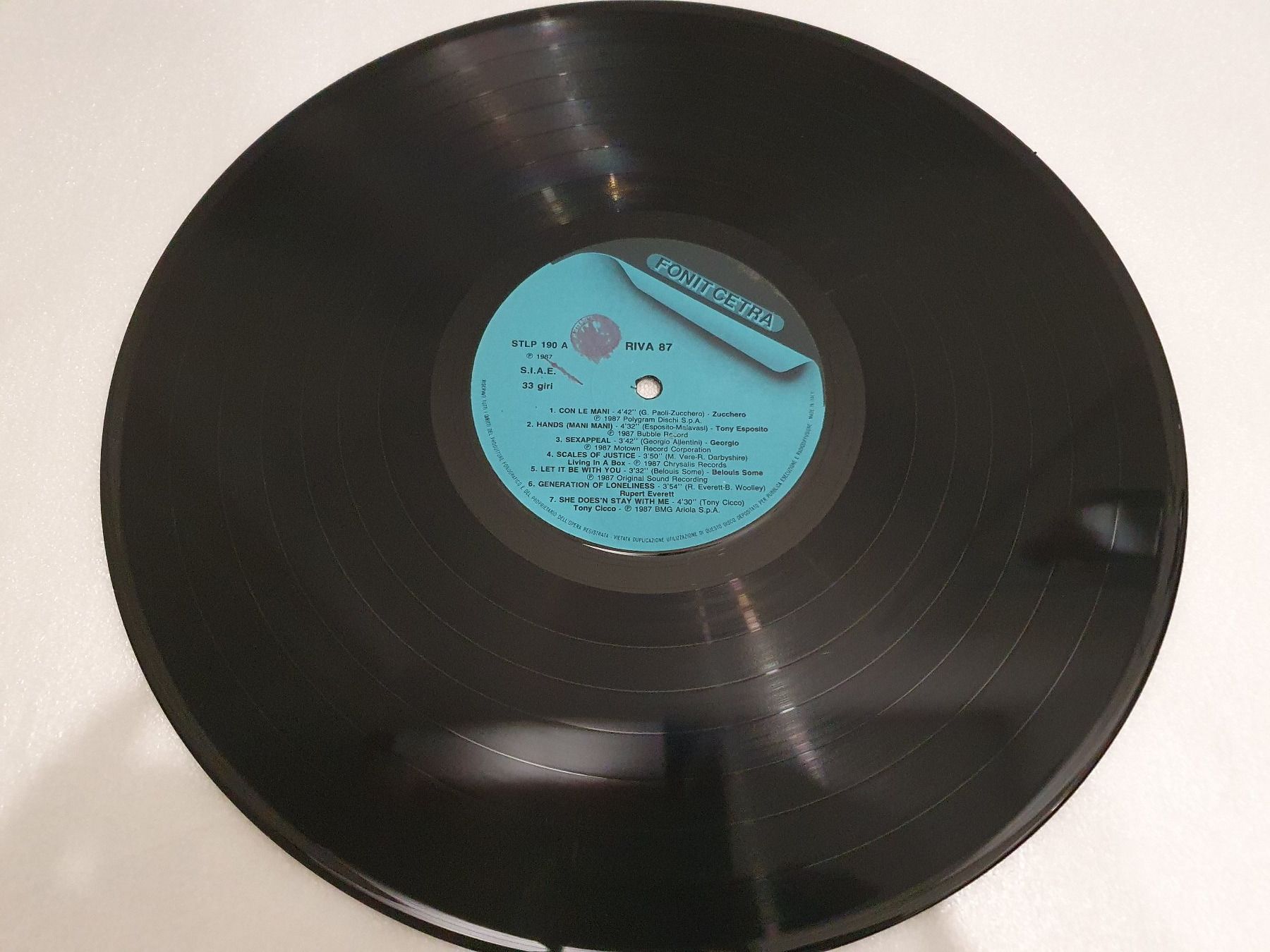 Schallplatten: Riva '87 – Gebraucht aus Uster von Vinyl-Leidenschaft 2