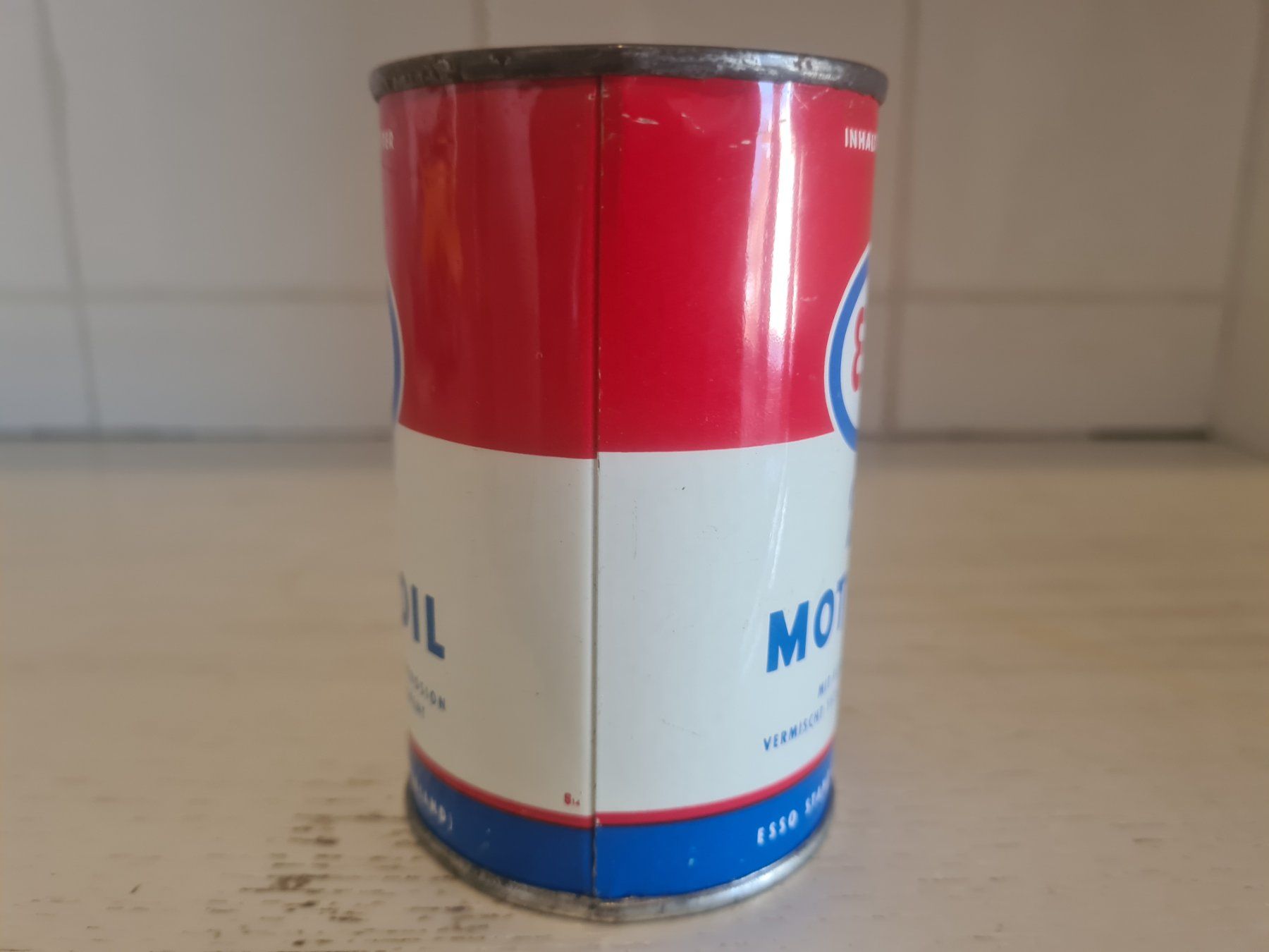 Sonstiges Fahrzeugzubehör: ESSO 2-T BIDON SWITZERLAND NEW OLD STOCK VINTAGE – Gebraucht aus Bellevue von BURGOLMANIA 4