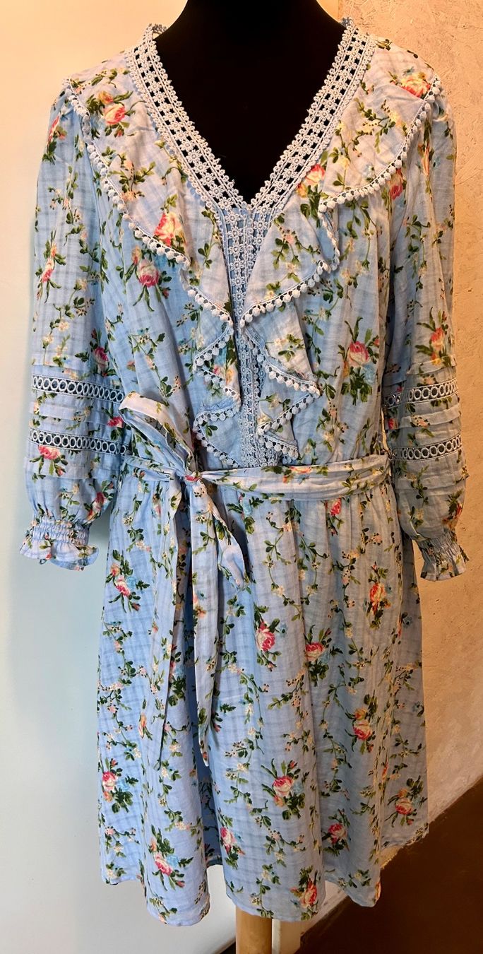 Vestiti: Love & Roses Sommerkleid, Grösse 44 – Nuovo (secondo la descrizione) da Oberhasli venduto da anzis
