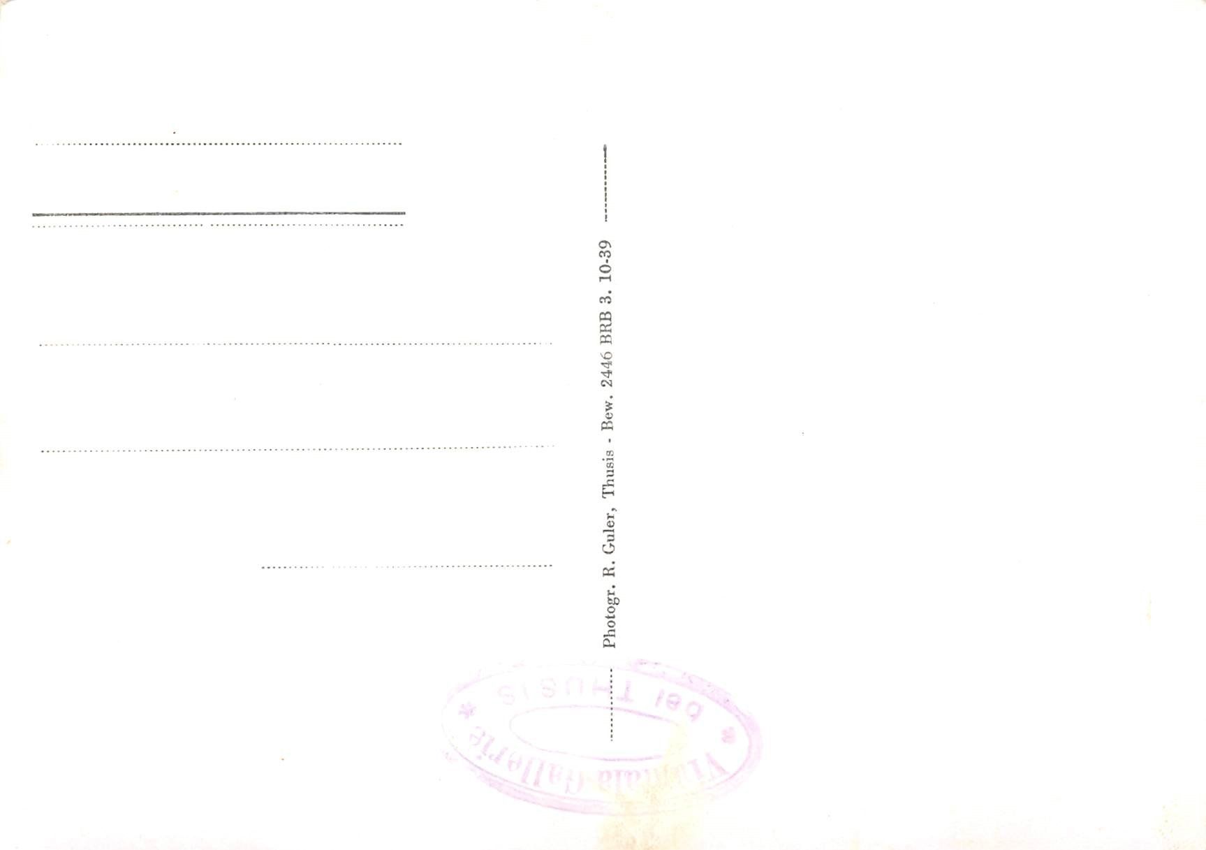 Cartoline postali: 2x Thusis, Viamala – Usato da Ottikon b.Kemptth. venduto da Neptun1974 1