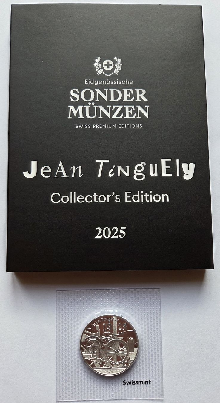 Tutti le monete: Jean Tinguely Collecter's Edition – Nuovo (secondo la descrizione) da Mellingen venduto da EiMic