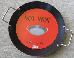 HOT WOK -  Pfanne -  Karbonstahl -  30cm  Ø - Neu