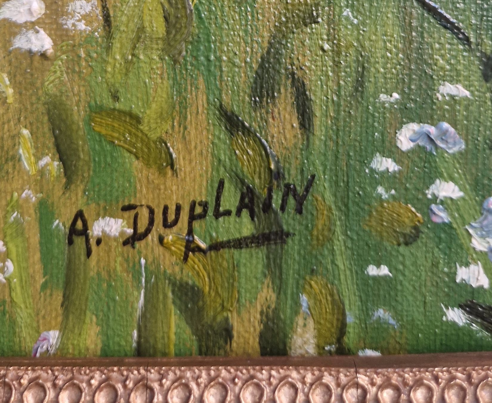 Dipinti: huile sur toile de Albert Duplain – Usato da Renens VD venduto da vintage72 2
