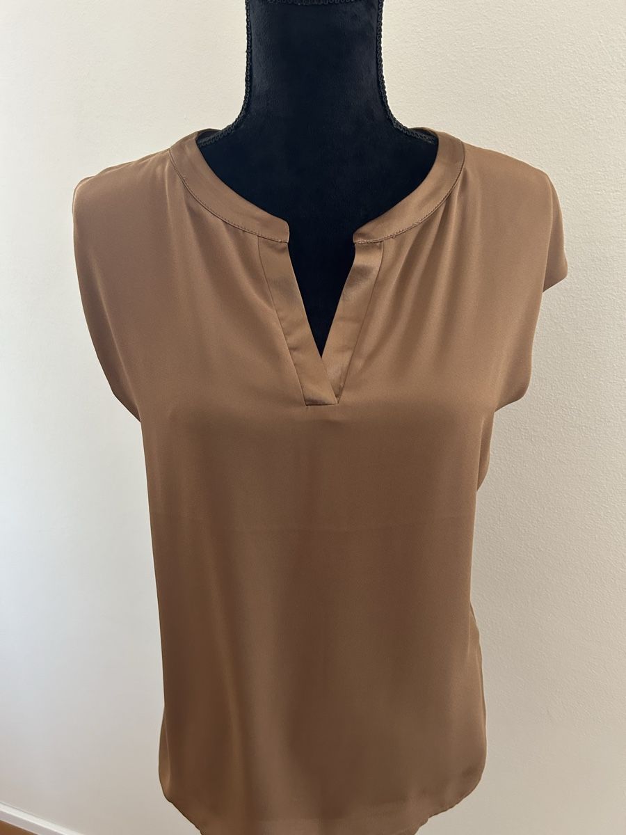 Comma Top: Blusenshirt Comma Gr. 38 in camel – Nuovo (secondo la descrizione) da Oerlingen venduto da Xavina