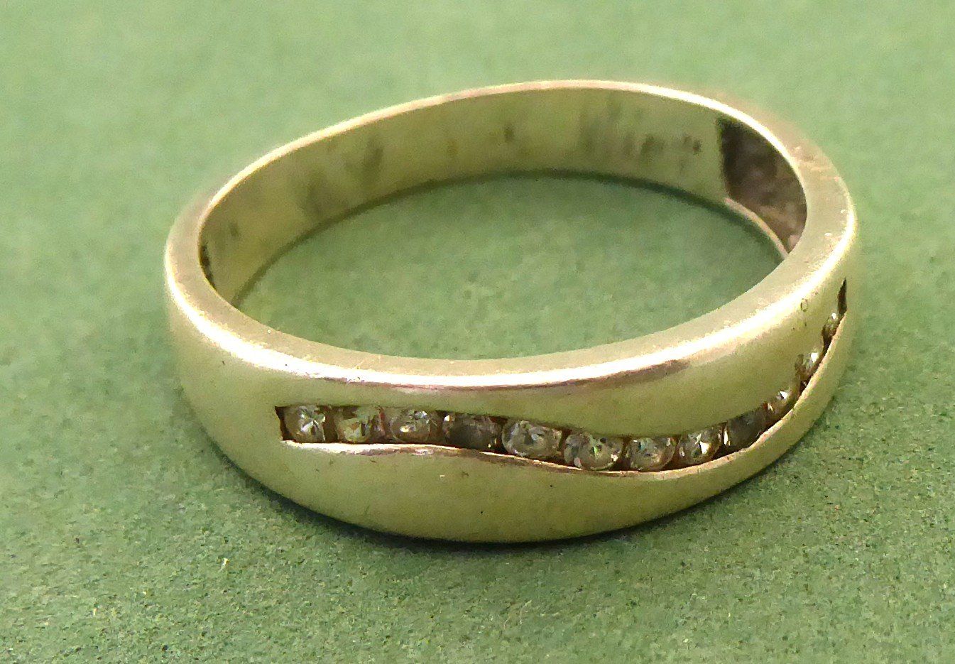Anelli: Ring 925 Silber mit synthetischen Steinchen – Usato da Muri AG venduto da silvermouse007 2