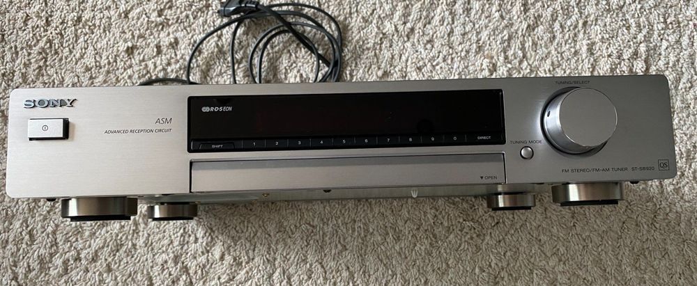 Tuner Sony ST-SB920 – AM/FM – RDS EON – Analogique – Japon 1999 – état Neuf