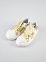 Twinset Sneaker Gr.31, weiss/gold