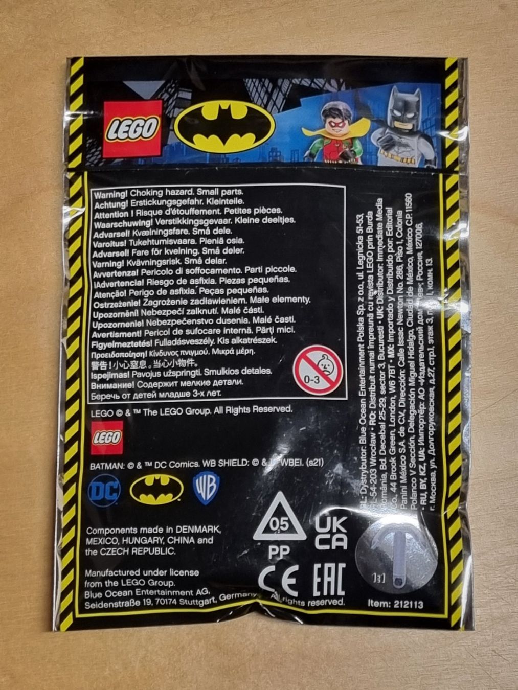 Lego Kit di costruzioni: LEGO Batman 212113 Batman with Rocket Pack foil pack – Nuovo e nell'imballaggio originale da Basadingen venduto da NekoBricks 1