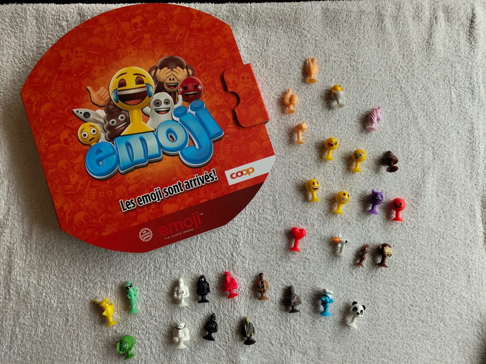 Giochi: Emoji, coffret collector, collection complète, coop 2017 – Nuovo e nell'imballaggio originale da Lausanne venduto da GeoTrouvetou1952 1