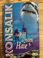 KONSALIK Das Riff der roten Haie Roman guter Zustand