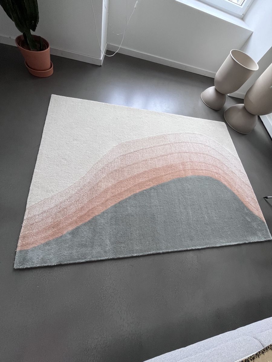 Tappeti: Teppich Retro Wellen – Usato da Ziegelbrücke venduto da Splinter301