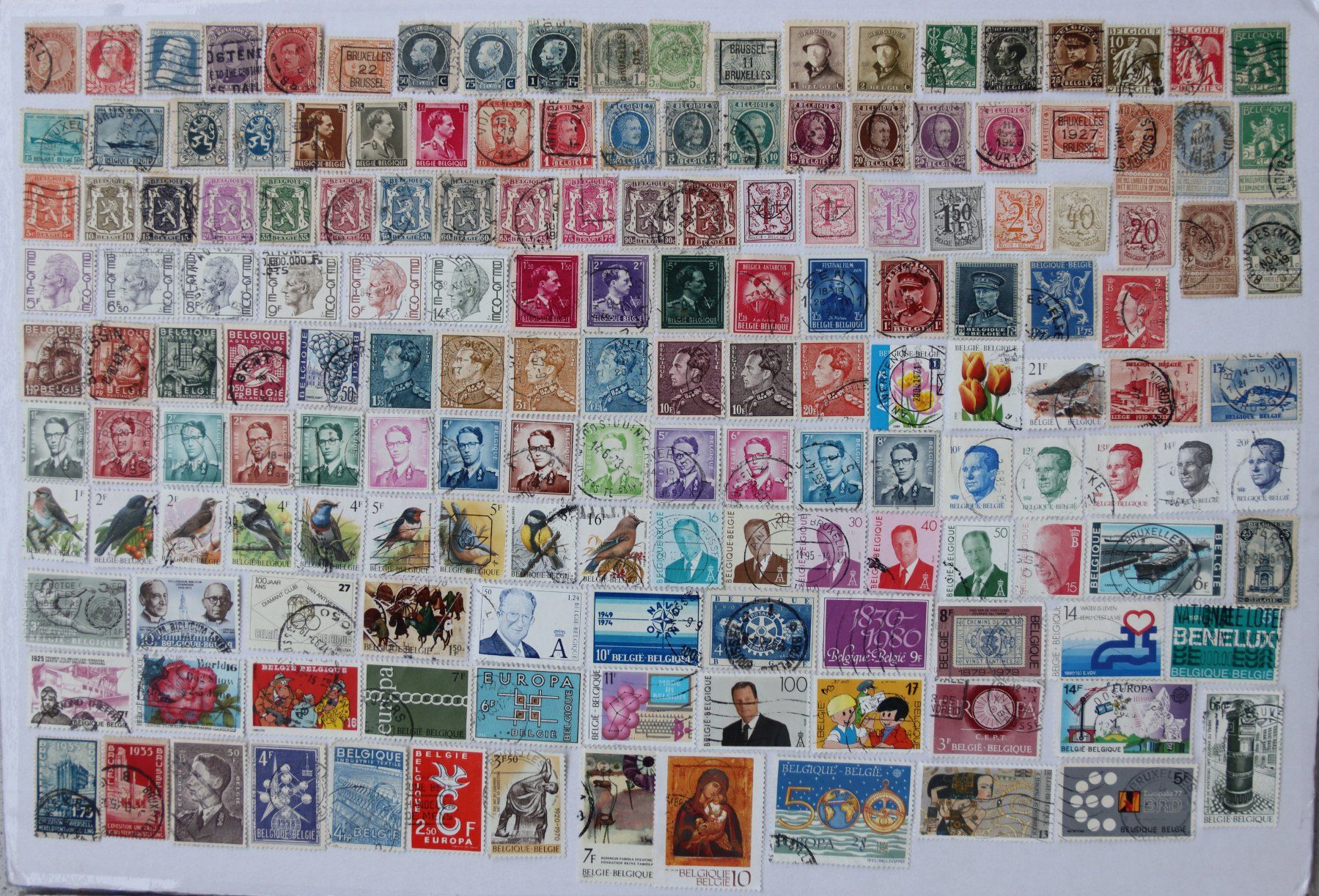 Alle Briefmarken: Briefmarken Belgien – Gebraucht aus Oberentfelden von lakipul 1