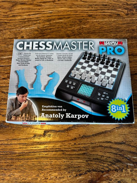 ChessMaster Schachcomputer 8-in-1 (M803) (Gebraucht) in Herrliberg für ...
