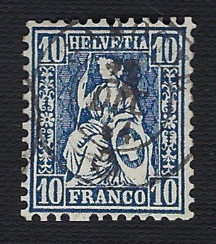 Tutti i francobolli: Helvetia sitzend, gelaufen – Usato da Luzern venduto da Einh0rn 4