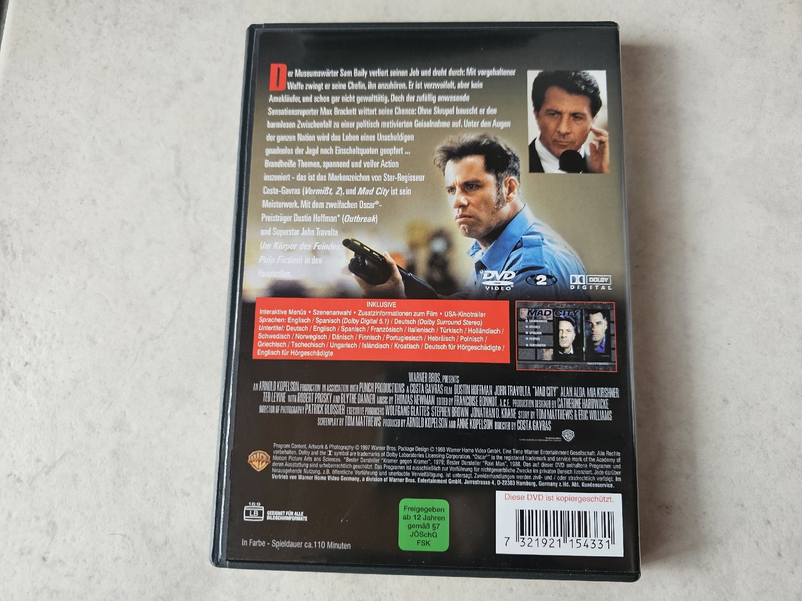 Alle DVDs: Mad City  /  (Dustin Hoffman & John Tavolta) – Gebraucht aus Schneisingen von backstore24 1