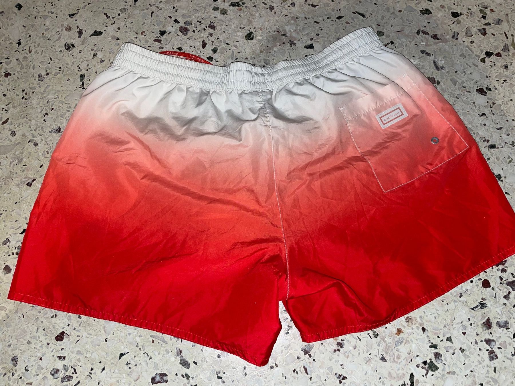 Badehosen: Coast&Coast Badehose Grösse L  Rot/Weiss – Gebraucht aus Zürich von Turicum_8001 1