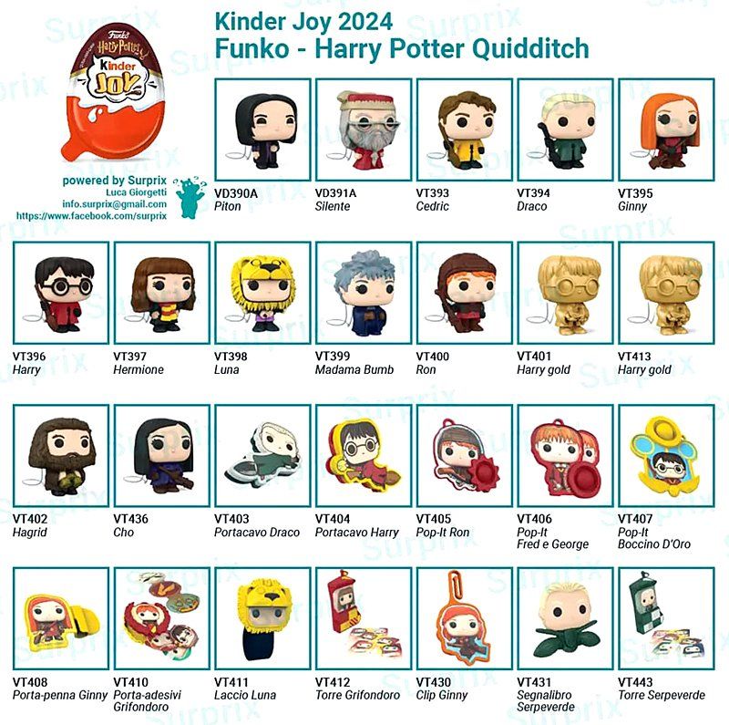 Figurines: NEU Quidditch Edition - KinderJoy – Neuf (Voir description) à Stadel par Chanel_5