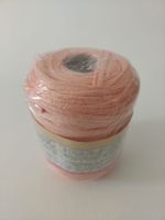 1 Stk./Konne Textilgarn/Zpagetti-Garn, Farbe Apricot