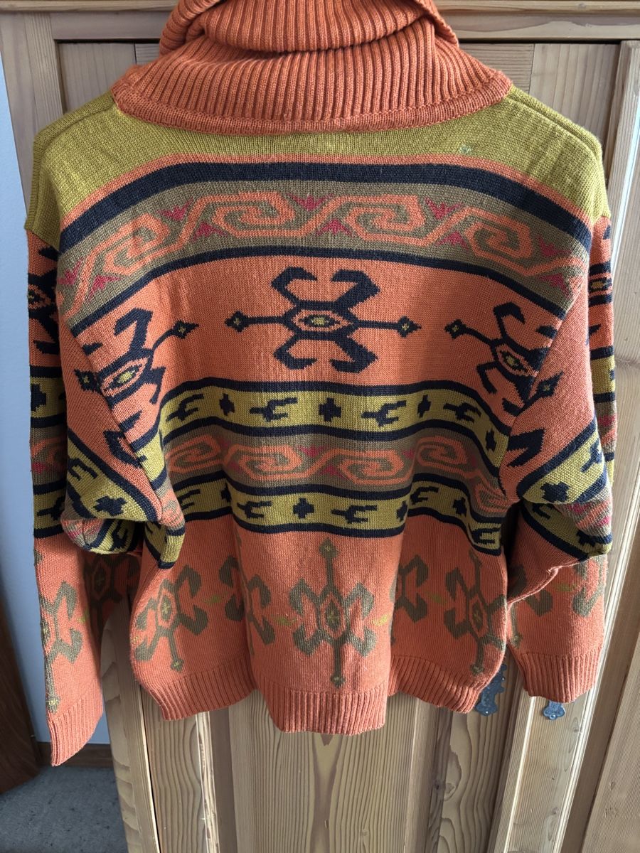 Maglioni & Felpe: Mondi Strickpullover Orange Gr. 40 Rollkragen Vintage! – Usato da Bellach venduto da Legdance 1