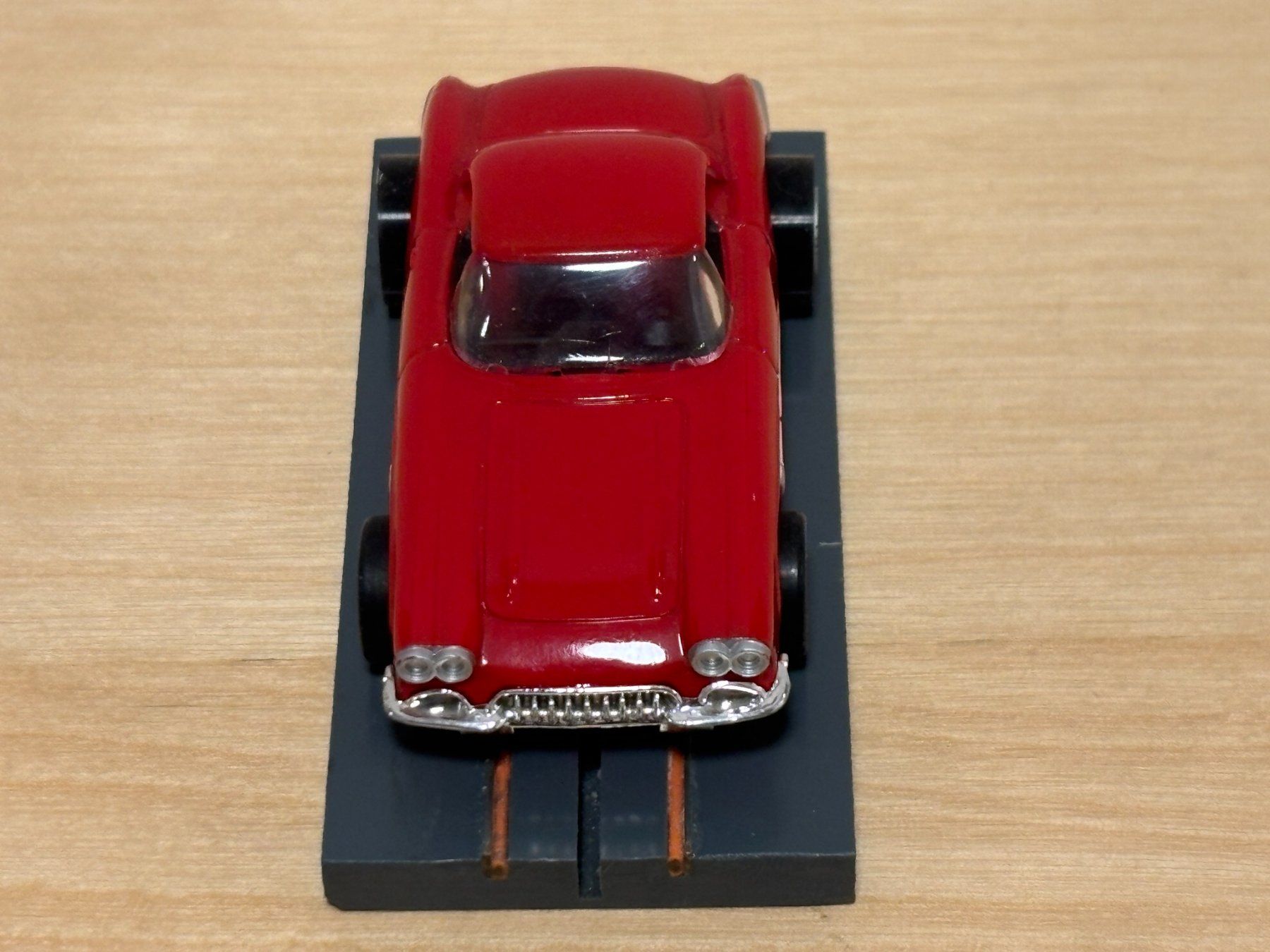 Tyco Piste: Tyco Corvette 1960 rot/weiss – Usato da Bülach venduto da h0slotch 7