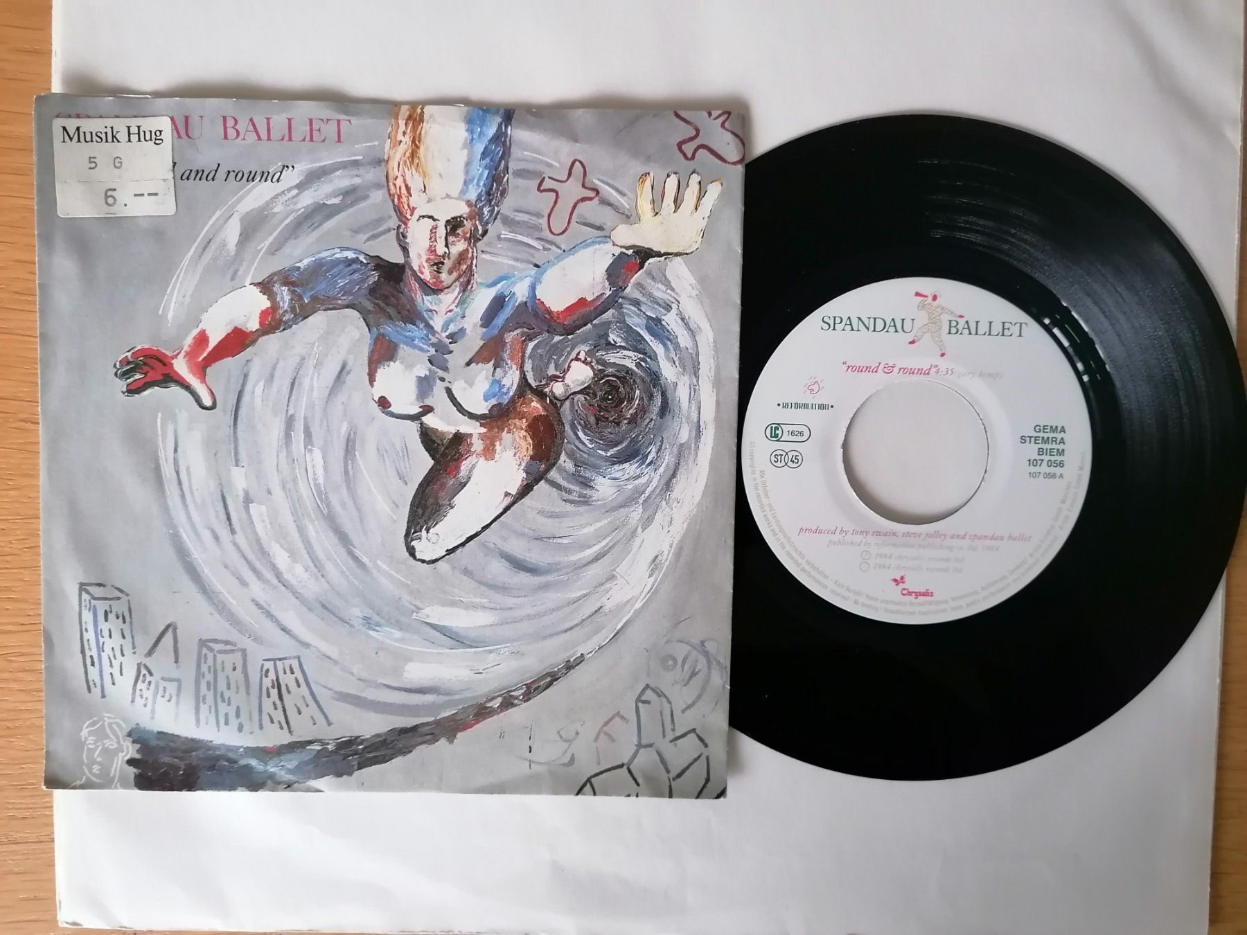 Dischi in vinile: Spandau Ballet - Round and Round – Usato da Beinwil am See venduto da Funkthesizer