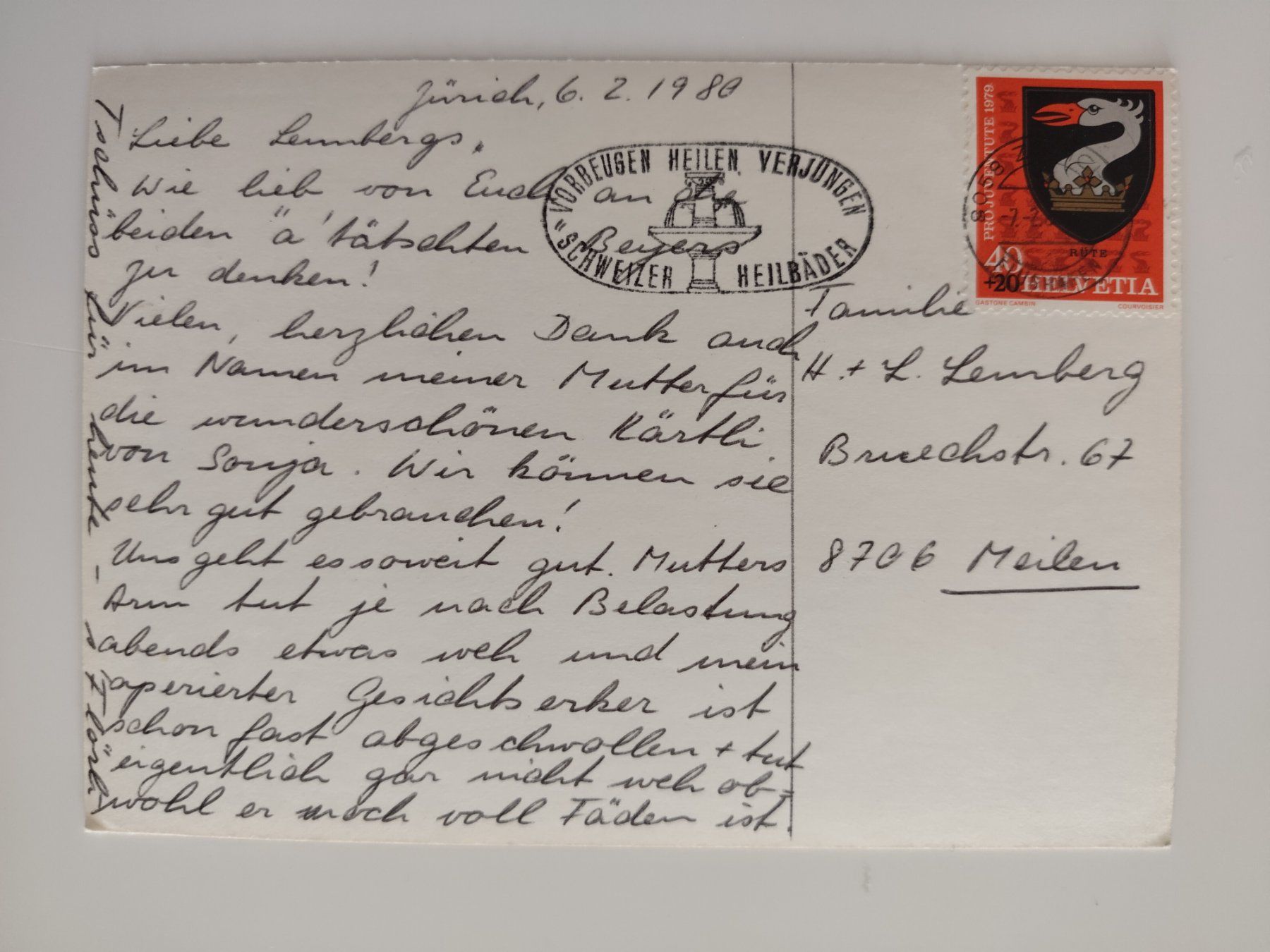 Cartoline postali: Lötschenthal dat.  1980? – Usato da Ohmstal venduto da Lebensfreude05 1