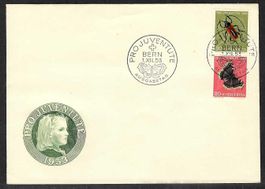 1953, Z41 auf illustriertem + unadressiertem FDC (15939)