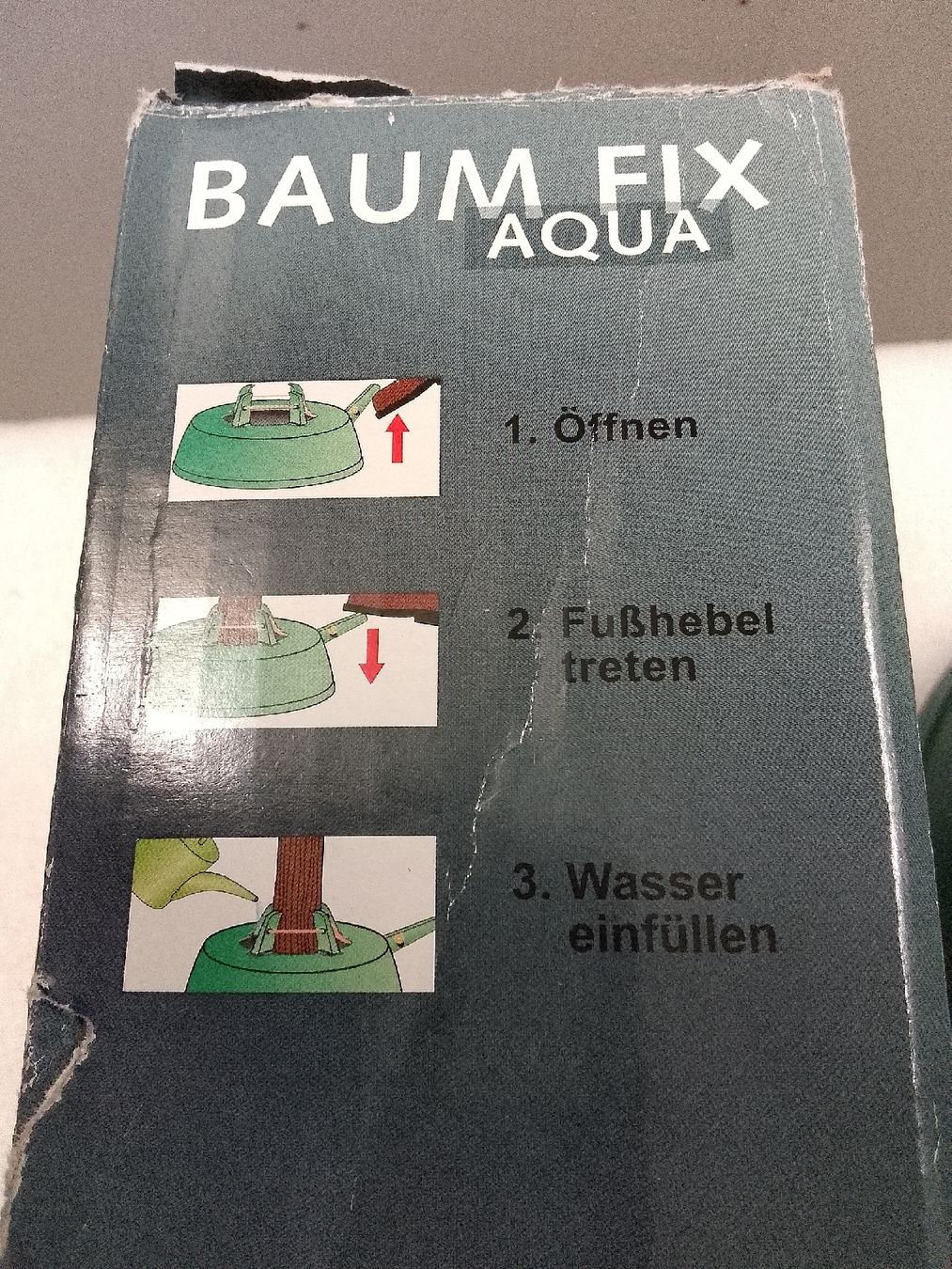 Basi per albero di Natale: BaumFix Aqua Christbaumständer – Usato da Trubschachen venduto da Caddy8 4