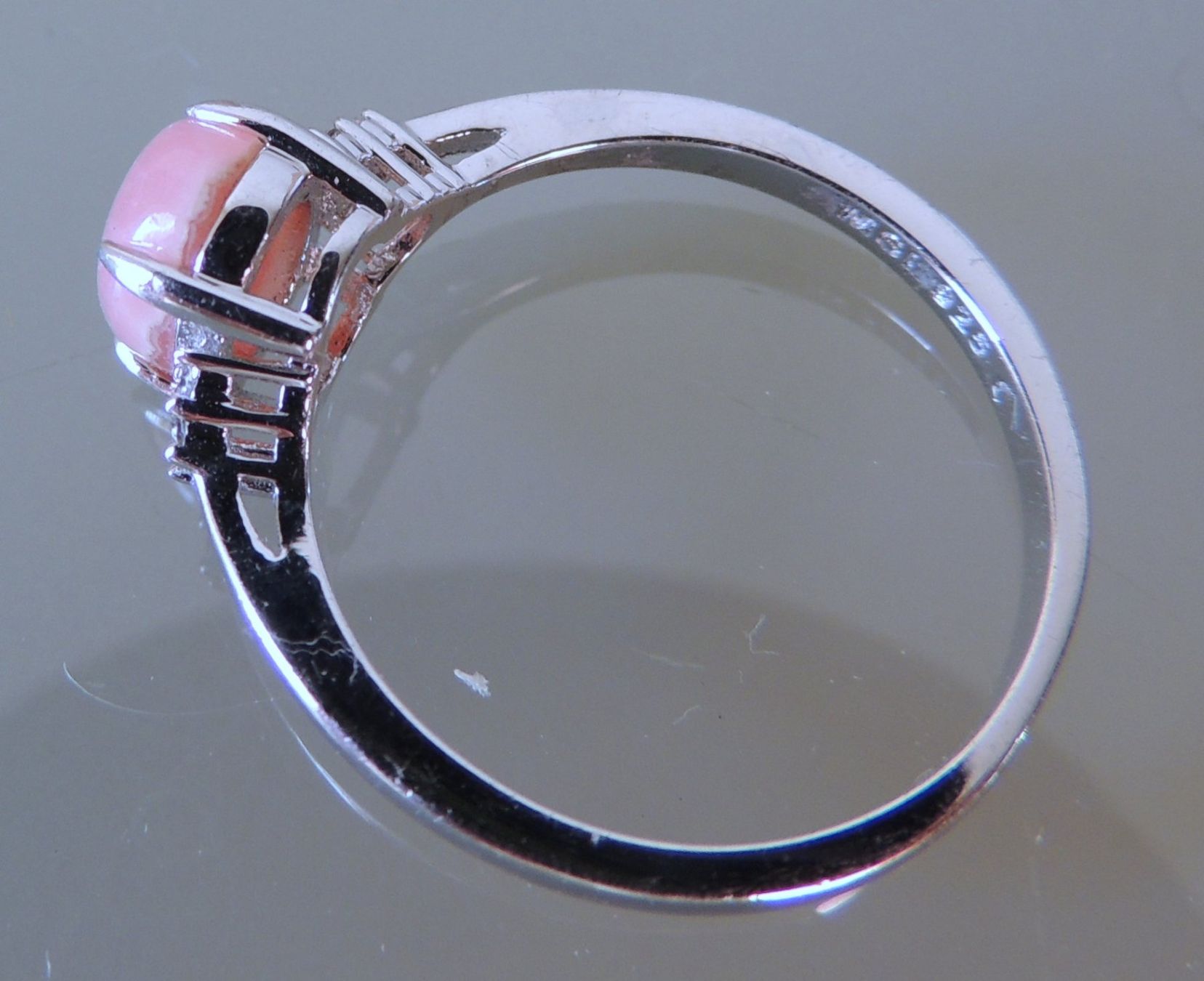 Anelli: Rhodochrosit Silber 925 Fingerring Gr. 54 – Usato da Waldenburg venduto da schaller707 2