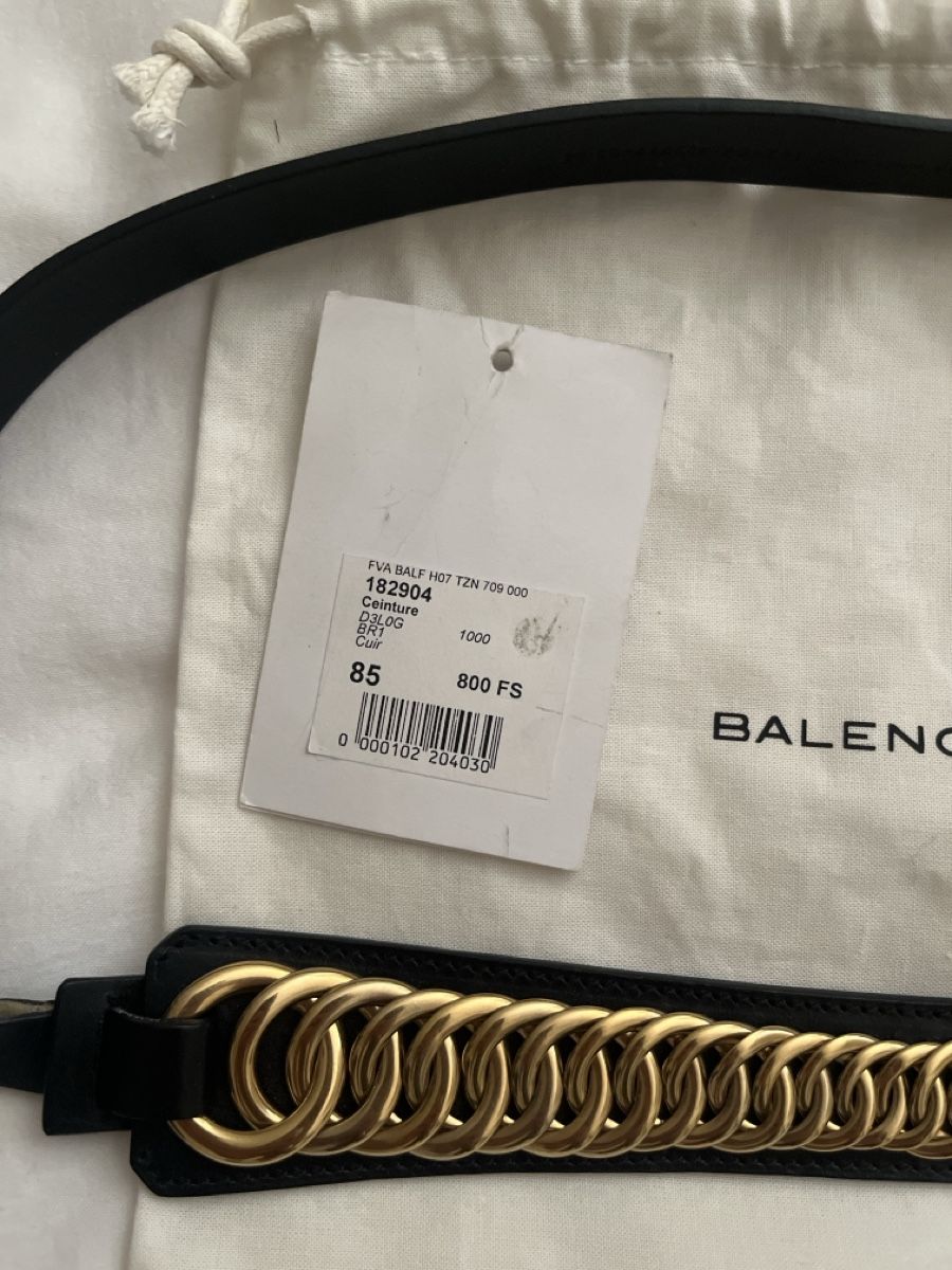 Gürtel: Balenciaga ceinture – Gebraucht aus Lausanne von pioupiou38 1